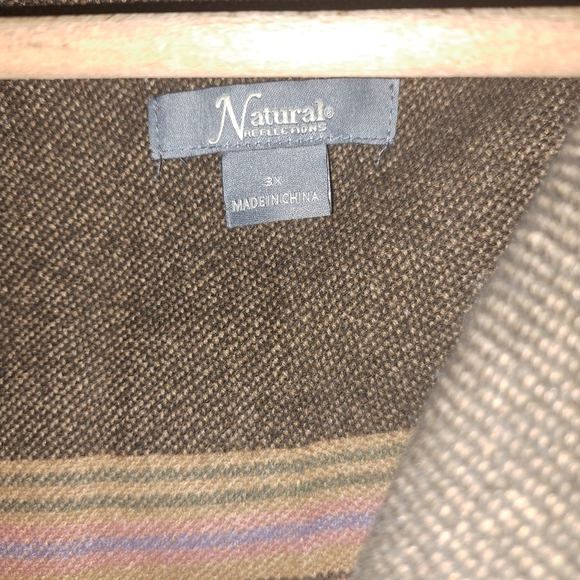 Tribal Poncho/Vest With Pockets - Picture 11 of 11